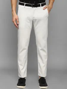 Allen Solly Sport Men Cotton Solid Slim Fit Trousers