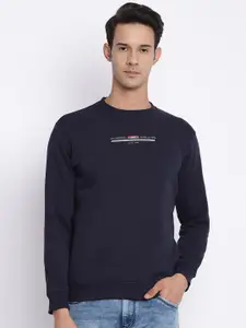Cantabil Men Printed Woolen Sweatshirt