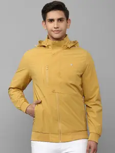Allen Solly Men Yellow Bomber Jacket