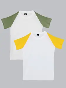 RISH Boys Pack of 2 Cotton T-shirt