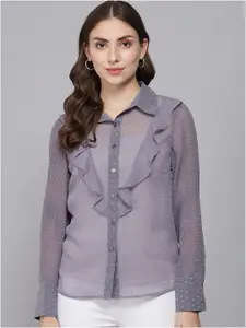 Beatnik Women Cotton Casual Shirt