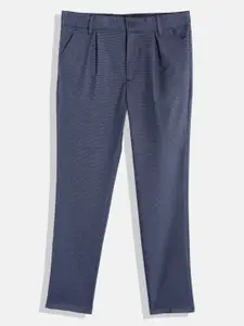 Allen Solly Junior Boys Checked Regular Fit Trousers