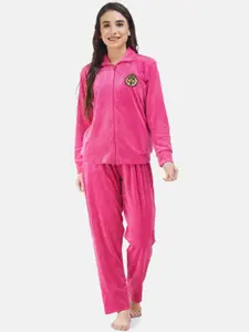 KOI SLEEPWEAR Women Pink Night suit