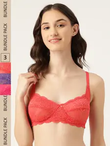 Leading Lady Pack Of 3 All Day Comfort Bra