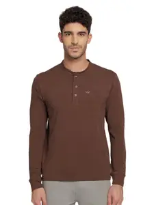 Wildcraft Men Brown Cotton Sweatshirt