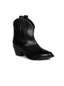 Saint G Women Leather High-Top Boots
