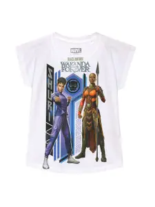 Marvel by Wear Your Mind Print Extended Sleeves Top