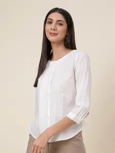 Fabindia Cotton Shirt Style Top