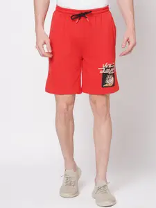 FiTZ Men Printed Slim Fit Outdoor Shorts