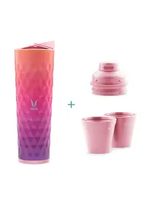 Vaya Stainless Steel Sipper Gulper Cup Vacuum Insulated Bottle 600Ml