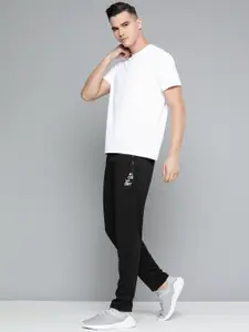 Alcis Men Typography Printed Slim Fit Track Pants