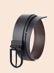 LOUIS STITCH 
Men Italian Leather Textured Reversible Belt