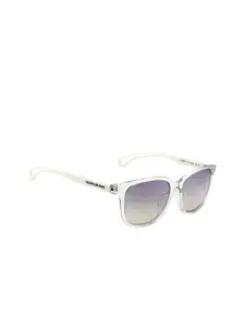Calvin Klein Women Square Sunglasses with UV Protected Lens CKJ 18508A 971 56 S