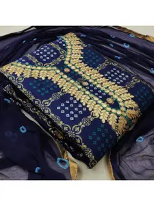 KALINI Printed Unstitched Dress Material