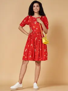 YU by Pantaloons Floral Printed A-Line Dress