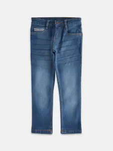 Pantaloons Junior Boys Tapered Fit Light Fade Jeans