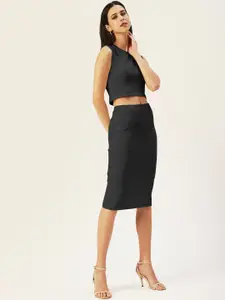 DressBerry Women Knee Length Skirt