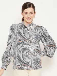 Bitterlime Women Printed Casual Shirt