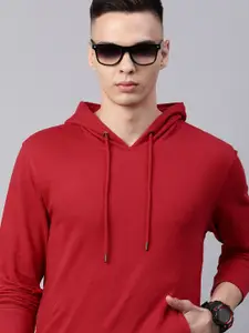 Huetrap Men Hooded Pullover Sweatshirt