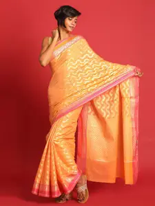 Indethnic Zari Banarasi Saree
