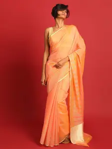 Indethnic Zari Banarasi Saree