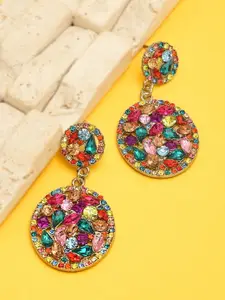 AMI Circular Drop Earrings