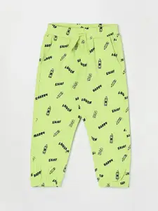 Juniors by Lifestyle  Boys Printed Cotton Regular Fit Joggers