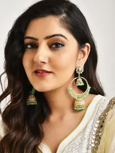 LAIDA Sea Gold Plated Classic Jhumkas Earrings