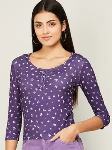 Ginger by Lifestyle Floral Print Top