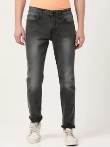 Lee Men Black Slim Fit Heavy Fade Stretchable Cotton Jeans