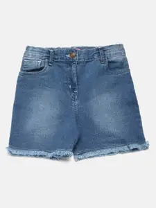 De Moza Girls Cotton Denim Shorts