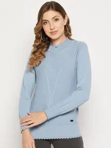 Duke Women Cable Knit Acrylic Pullover