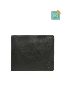 LOUIS STITCH Men Textured Leather Two Fold Wallet
