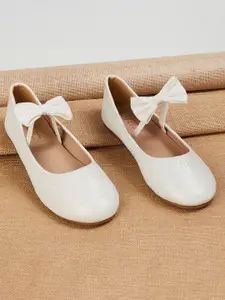 Fame Forever by Lifestyle Girls Ballerinas With Bows Flats