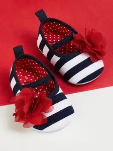 Fame Forever by Lifestyle Girls Printed Ballerinas With Bows Flats