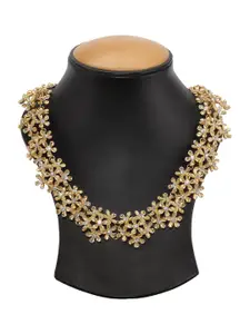 The Pari Gold-Plated Choker Necklace