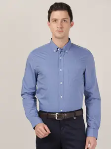 MERCHANT MARINE Men Pure Cotton Regular Formal Shirt