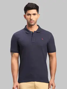 Parx Men Polo Collar Cotton T-shirt