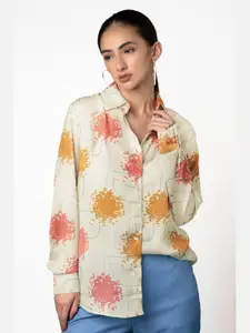NEOFAA Women Printed Casual Shirt