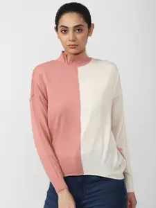 Van Heusen Woman Colourblocked Pullover Sweater