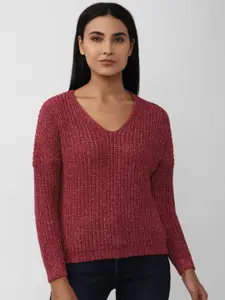 Van Heusen Woman Cable Knit Cotton Pullover Sweater