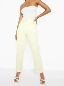 Boohoo Women  Slim Fit High-Rise Stretchable Jeans