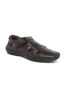 Buckaroo Men Leather Shoe-Style Sandals