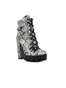 London Rag Women Printed Winter Boots