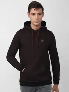 V Dot Printed Hooded Sweatshirt