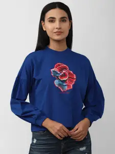 Van Heusen Woman Printed Cotton Sweatshirt