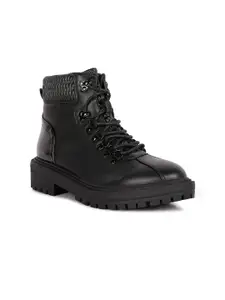 London Rag Women Quilt Collar Ankle Length Winter Boots