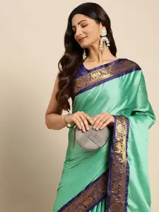nirja Fab Silk Cotton Kanjeevaram Saree