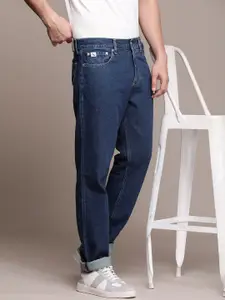 Calvin Klein Jeans Men Pure Cotton Straight Fit Light Fade Stretchable Jeans