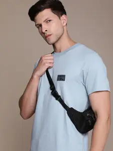 Calvin Klein Jeans Men Brand Logo Pure Cotton Applique Casual T-shirt